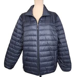 Hawke & Co Duck Down Small Black Puffer Coat Jacket